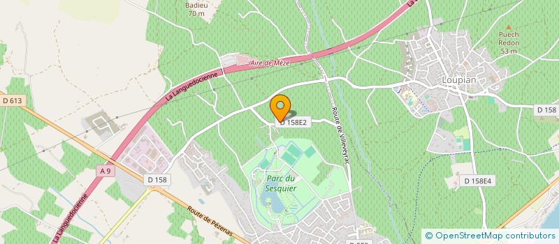 localisation de l'entreprise LE SESQUIER à MEZE