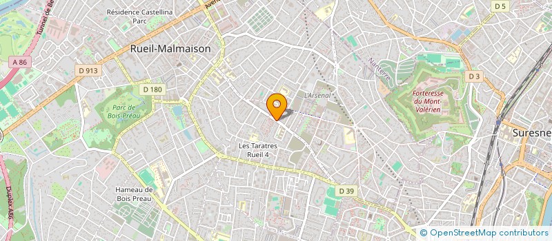 localisation de l'entreprise LE SET DES DELICES à RUEIL-MALMAISON