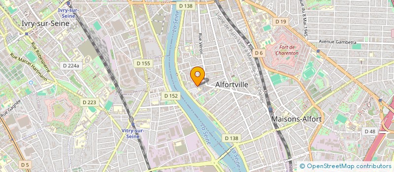 localisation de l'entreprise LE SET GOURMAND  ALFORTVILLE