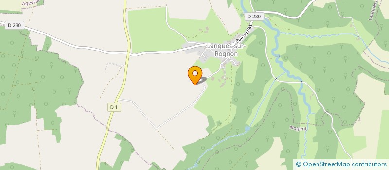 localisation de l'entreprise LE SEUILLON à LANQUES-SUR-ROGNON