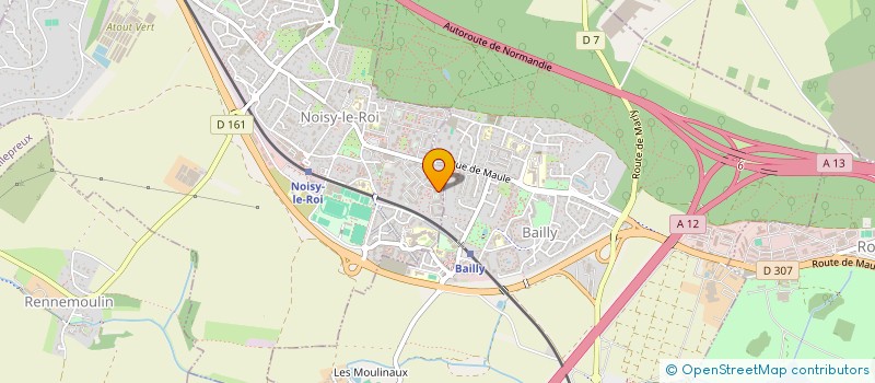 localisation de l'entreprise LE SEUR HOGGY à NOISY-LE-ROI