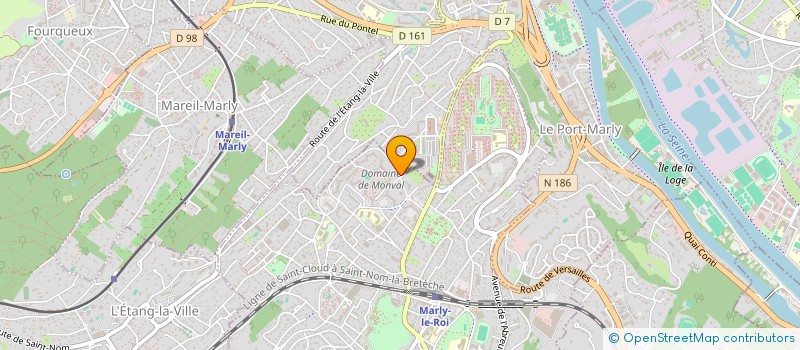 localisation de l'entreprise LE SEXTANT  15 AV AUGUSTE RENOIR  MARLY-LE-ROI