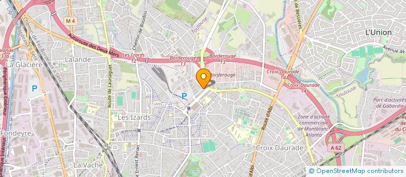 localisation de l'entreprise LE SEXTANT à TOULOUSE