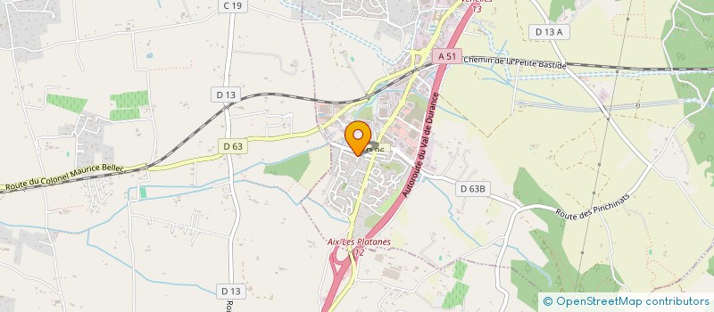 localisation de l'entreprise LE SEXTIUS 12  VENELLES