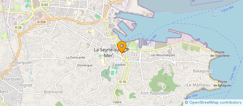 localisation de l'entreprise LE SEYNOIS à LA SEYNE-SUR-MER