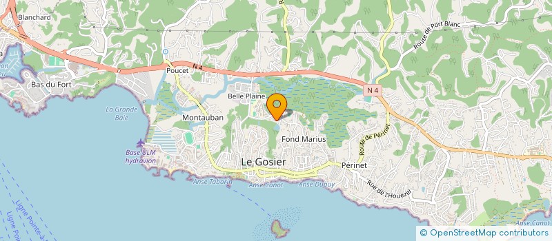 localisation de l'entreprise LE SG CARS  LE GOSIER