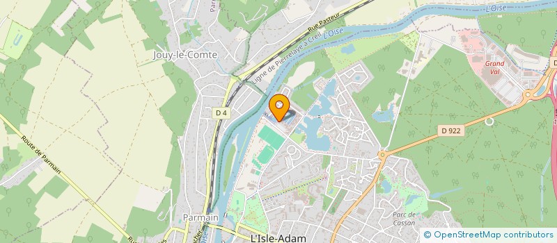 localisation de l'entreprise LE SHADOCK  L'ISLE-ADAM