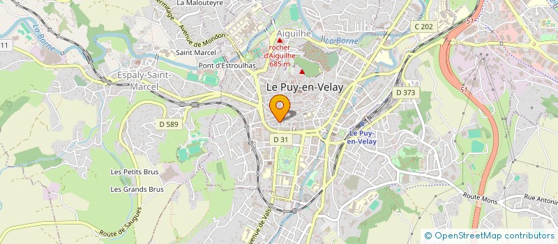 localisation de l'entreprise LE SHAMAL à LE PUY-EN-VELAY