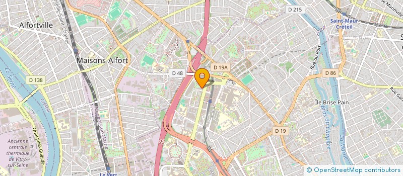 localisation de l'entreprise LE SHAMALO à CRETEIL