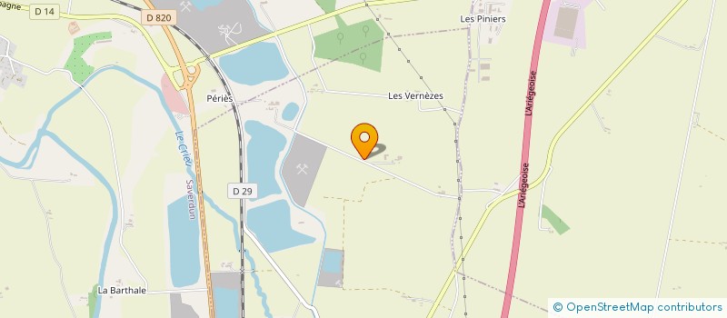 localisation de l'entreprise LE SHARK à SAVERDUN