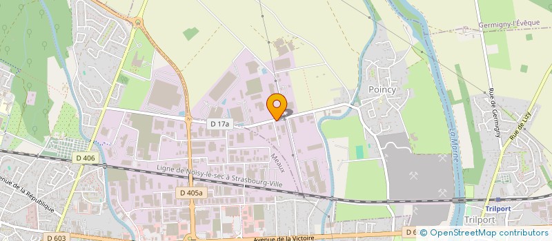 localisation de l'entreprise LE SHEHERAZADE  POINCY