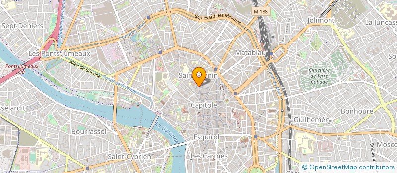 localisation de l'entreprise LE SHERPA à TOULOUSE