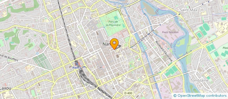 localisation de l'entreprise LE SHORTBUS à NANCY