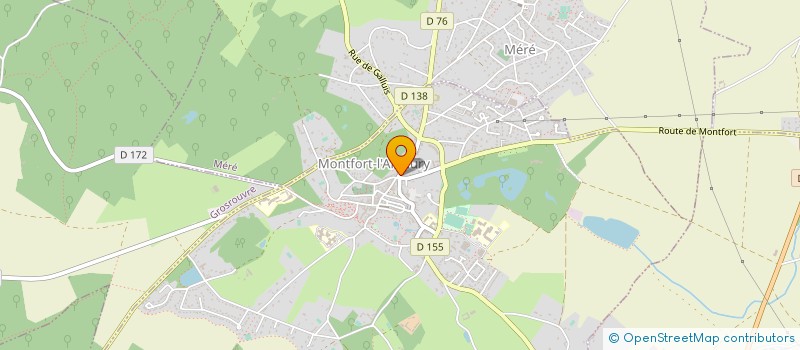 localisation de l'entreprise LE SHOW COLHA à MONTFORT-L'AMAURY
