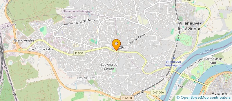 localisation de l'entreprise LE SICILIEN à LES ANGLES