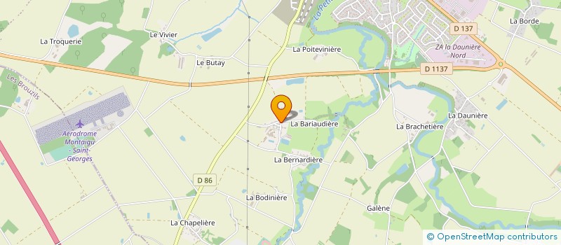 localisation de l'entreprise LE SIEGE UNIQUE à MONTAIGU-VENDEE