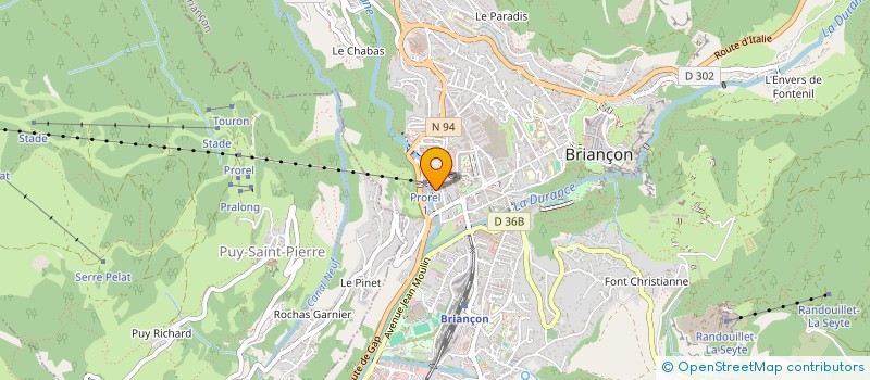 localisation de l'entreprise LE SIGNAL à BRIANCON