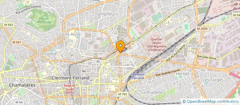 localisation de l'entreprise LE SILENCIEUX  CLERMONT-FERRAND