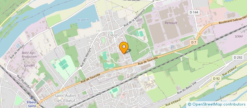 localisation de l'entreprise LE SILLAGE à CLEON