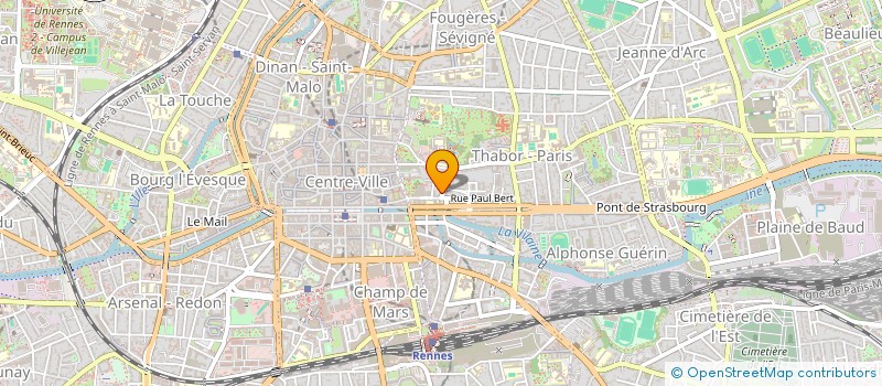 localisation de l'entreprise LE SILLON CONSEIL à RENNES