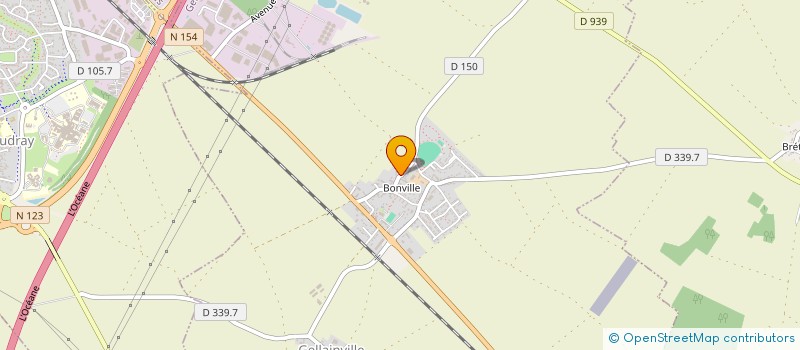localisation de l'entreprise LE SILLON VERT à GELLAINVILLE