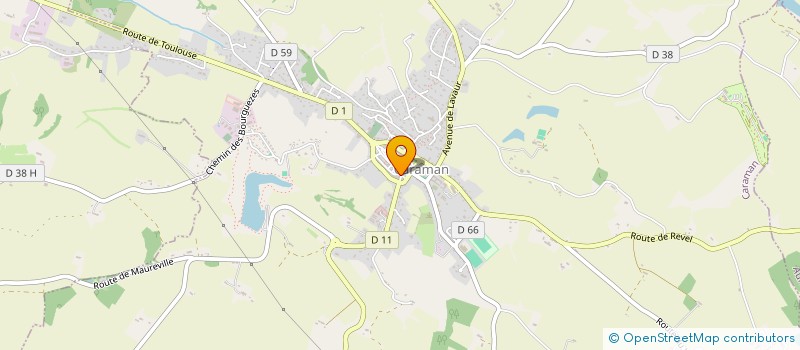 localisation de l'entreprise LE SILOSCOPE à CARAMAN
