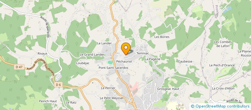 localisation de l'entreprise LE SIM CITY à SARLAT-LA-CANEDA