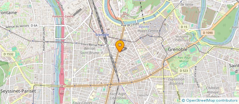 localisation de l'entreprise LE SINGAPOUR à GRENOBLE