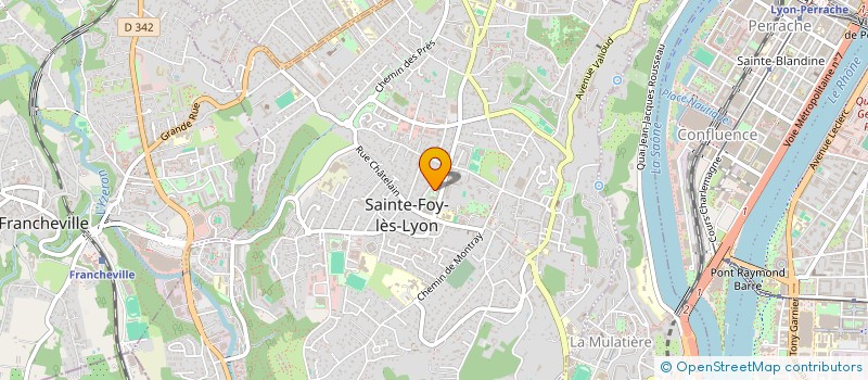 localisation de l'entreprise LE, SINGE, A, PLUMES à SAINTE-FOY-LES-LYON