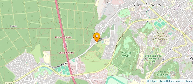 localisation de l'entreprise LE SINGE HARDI à VILLERS-LES-NANCY