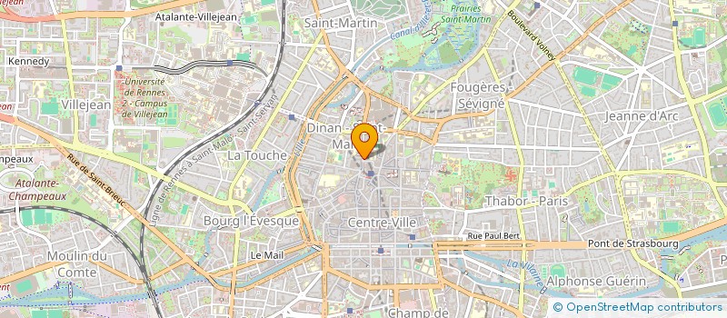localisation de l'entreprise LE SINMALOT  RENNES