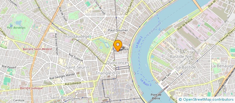 localisation de l'entreprise LE SITE FRANCAIS  BORDEAUX