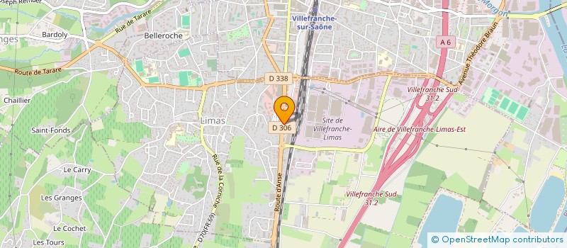 localisation de l'entreprise LE SIX à LIMAS