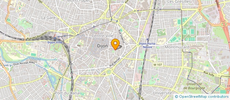 localisation de l'entreprise LE SIX à DIJON