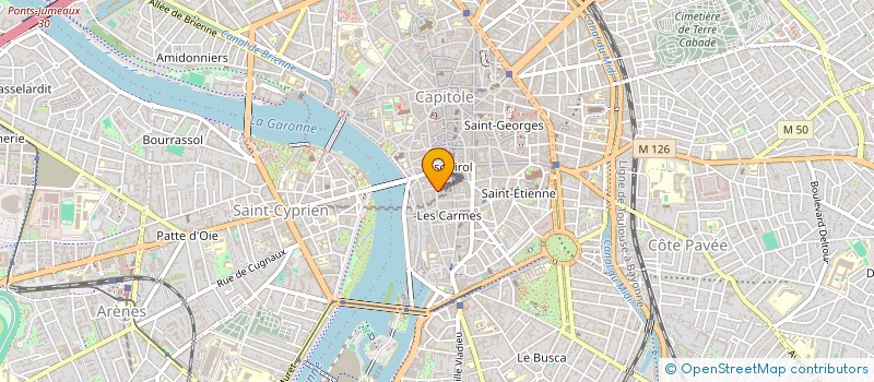 localisation de l'entreprise LE SKALL à TOULOUSE