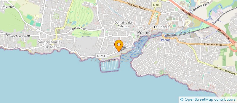 localisation de l'entreprise LE SKIPPER  PORNIC