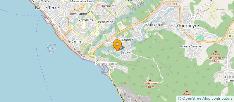 localisation de l'entreprise LE SKY  GOURBEYRE