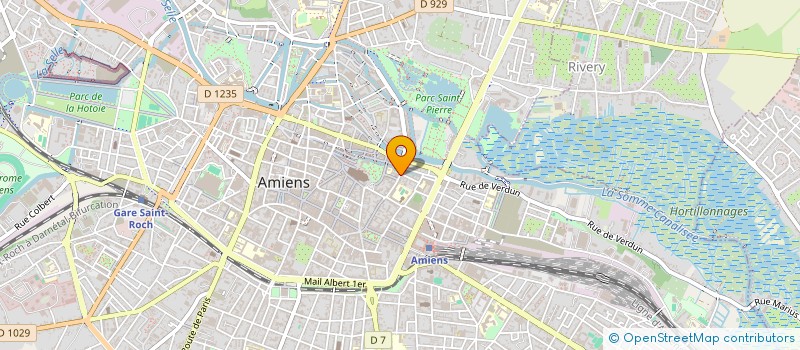 localisation de l'entreprise LE SLIP  AMIENS