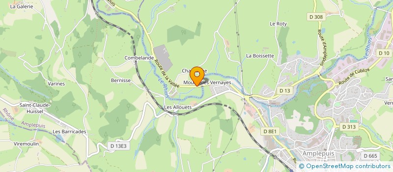 localisation de l'entreprise LE SMILEY  SAINT-SYMPHORIEN-DE-LAY