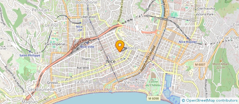 localisation de l'entreprise LE SMOOTHIE à NICE