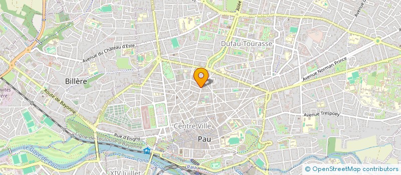 localisation de l'entreprise LE SNACK GOURMAND à PAU