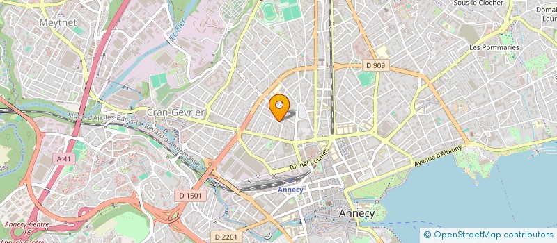 localisation de l'entreprise LE SOCIAL ITINERANT à ANNECY