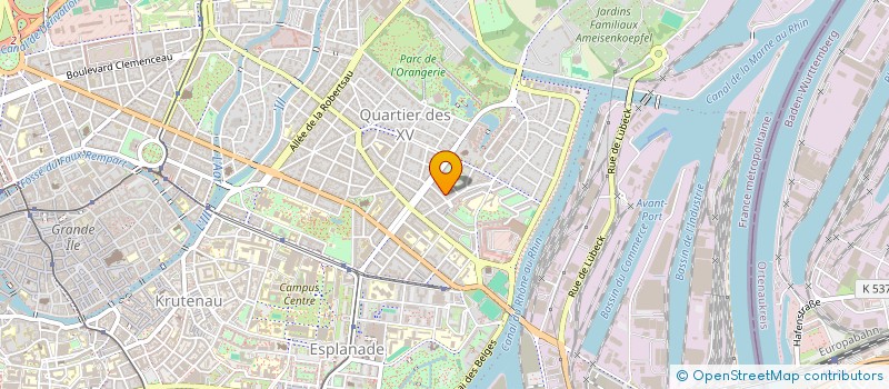 localisation de l'entreprise LE SOFER à STRASBOURG