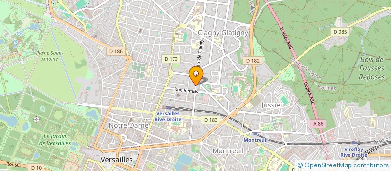 localisation de l'entreprise LE SOIN DE SOIE à VERSAILLES