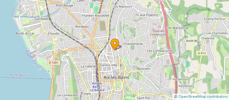 localisation de l'entreprise LE SOL RIEUR  AIX-LES-BAINS