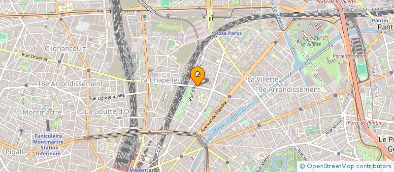 localisation de l'entreprise LE SOLEIL  PARIS