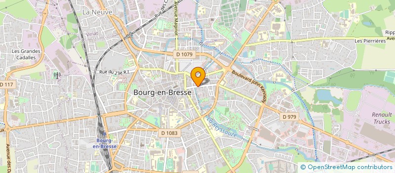 localisation de l'entreprise LE SOLEIL à BOURG-EN-BRESSE