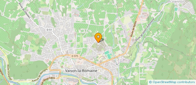 localisation de l'entreprise LE SOLEIL  VAISON-LA-ROMAINE