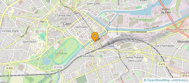 localisation de l'entreprise LE SOLEIL D'HERAT à CAEN