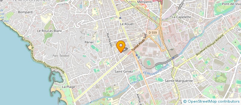 localisation de l'entreprise LE SOLEIL D'HERRIOT à MARSEILLE